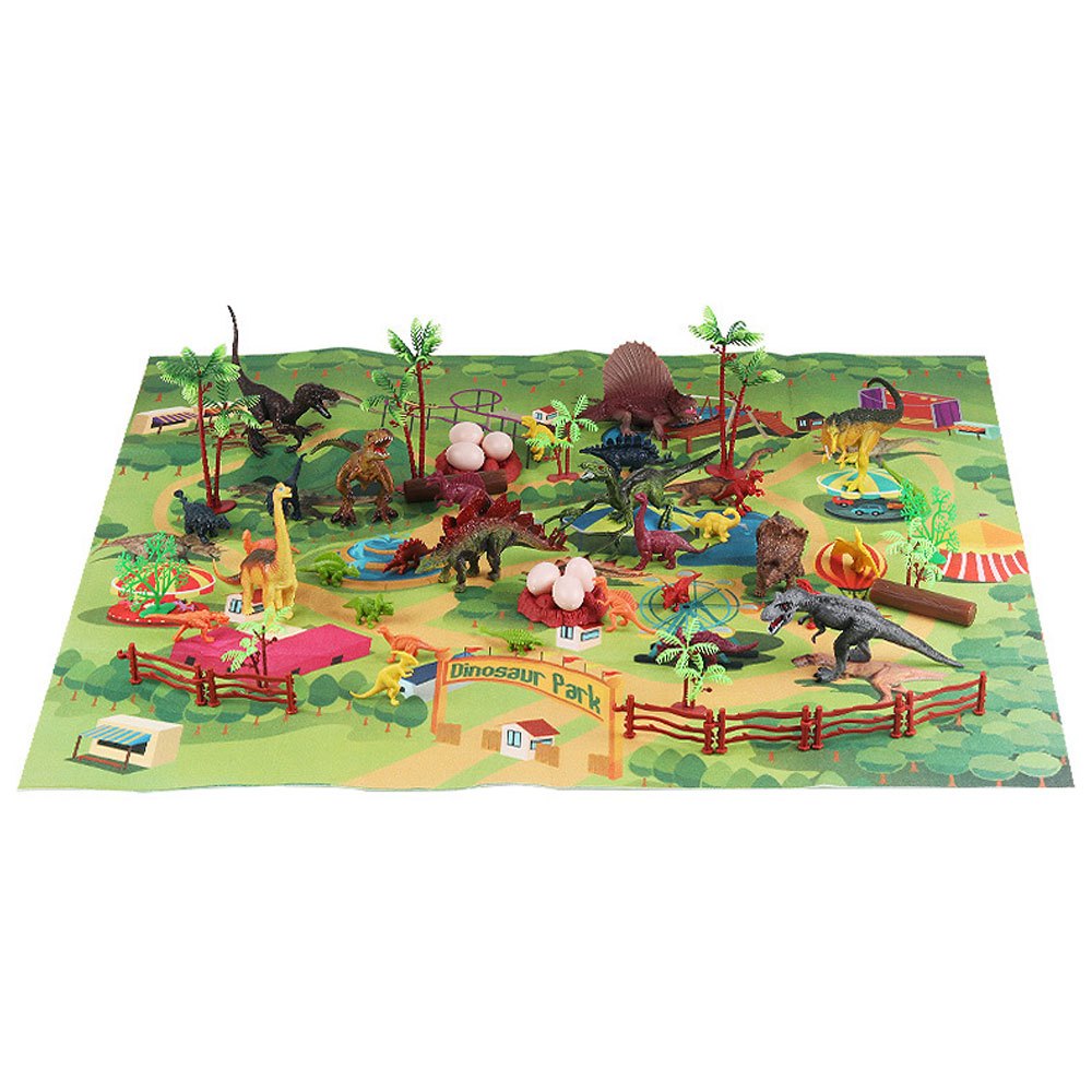 Brinquedos de dinossauro para crianças 3-5 com atividade play mat