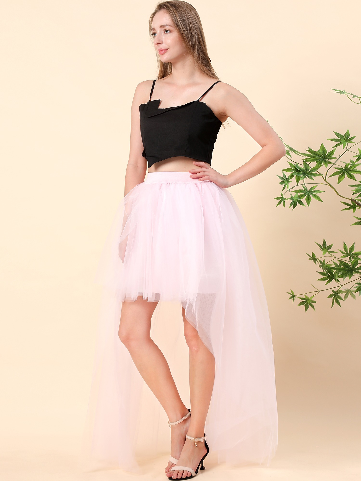 Sexy Fluffy Mesh Skirts Fashion Wedding Bridal Dovetail - Temu