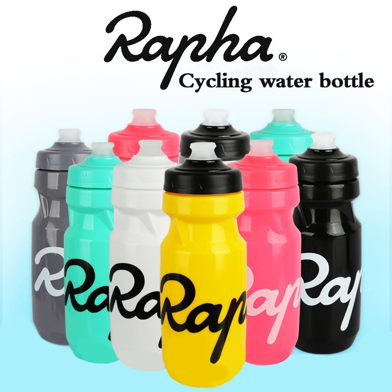 RAPHA Water Bottle Squeeze Cycling Water Bottle 610ml 710ml Portable  Camping Water Bottles Sports Hiking Bottles