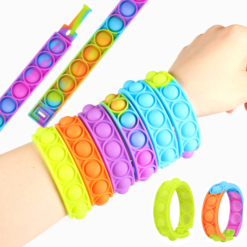 Bubble Sensory Bracelet Toysstress Relief Wristband Fidget Toys