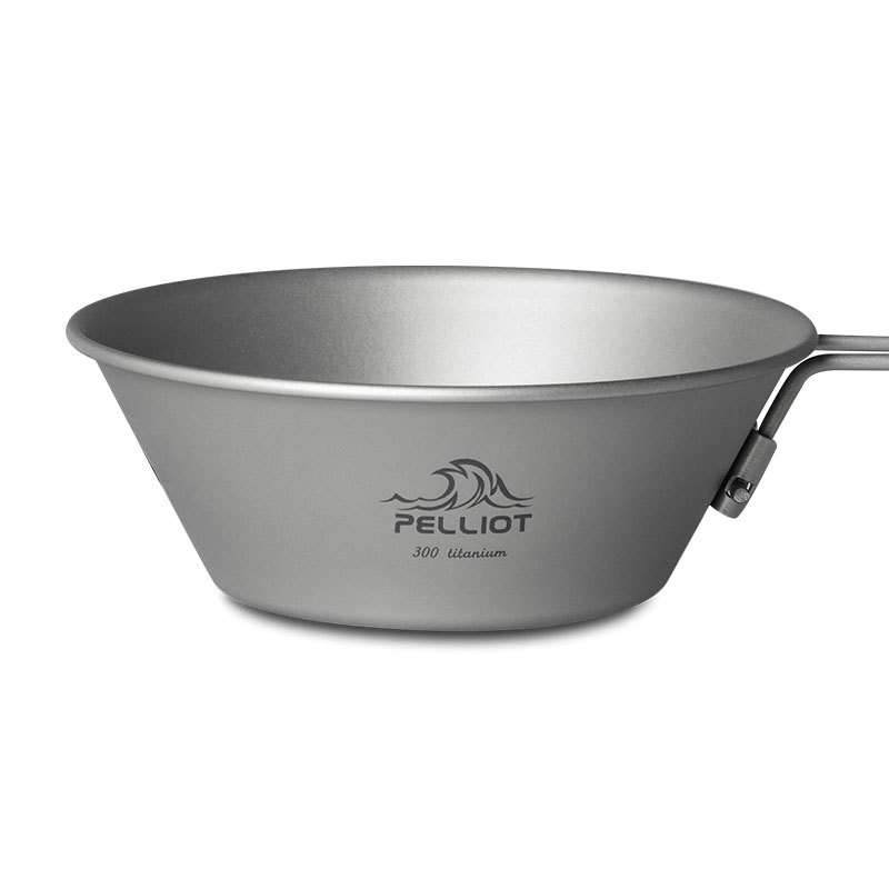 Titanium Fry Pan With Folding Handle Portable Outdoor - Temu