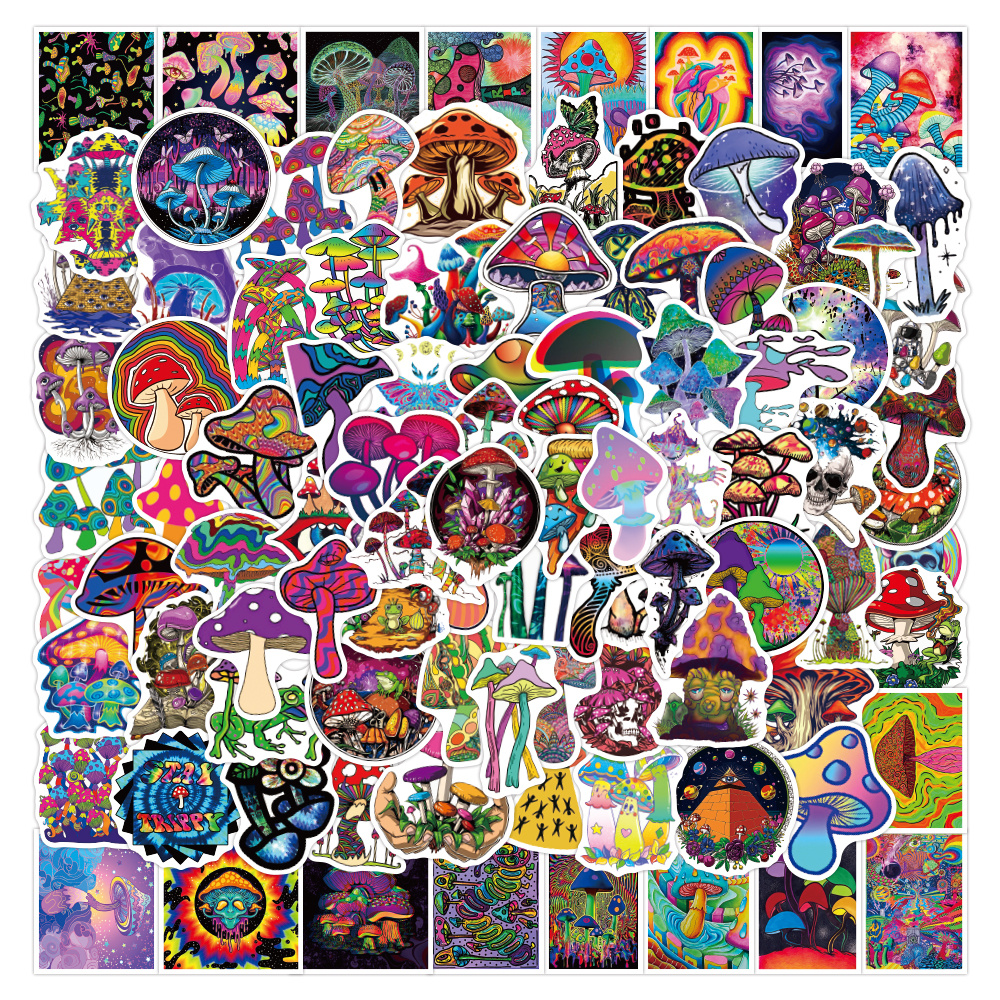 Psychedelic Stickers - Temu Japan