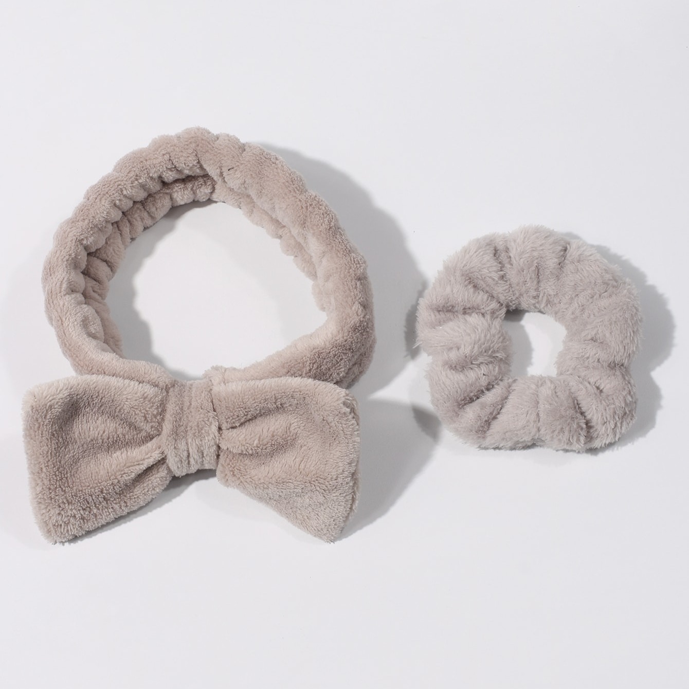 4pcs Microfiber Spa Headband & Wristband Set