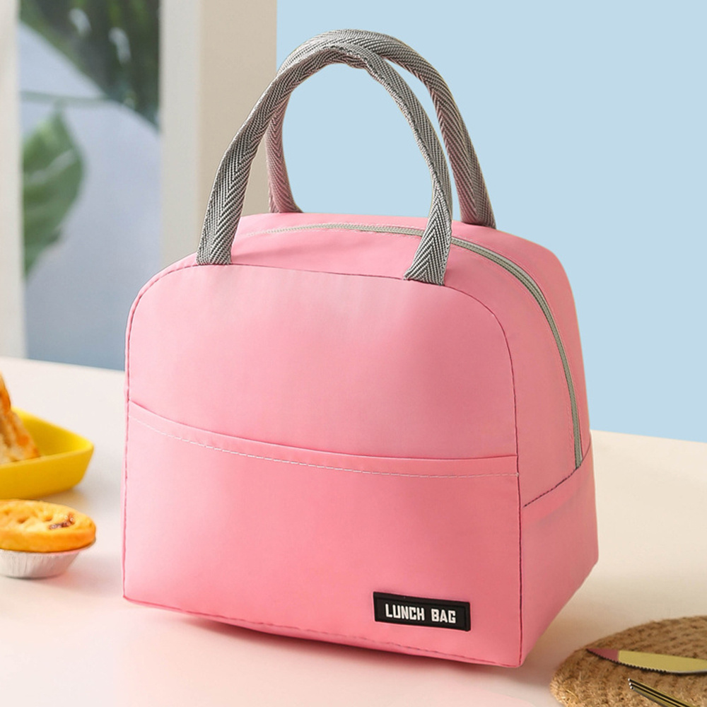  CB Japan DSK Lunch Bag, Clear Pink, Thin Lunch Box, Foodman,  Dedicated Zip Case : Home & Kitchen