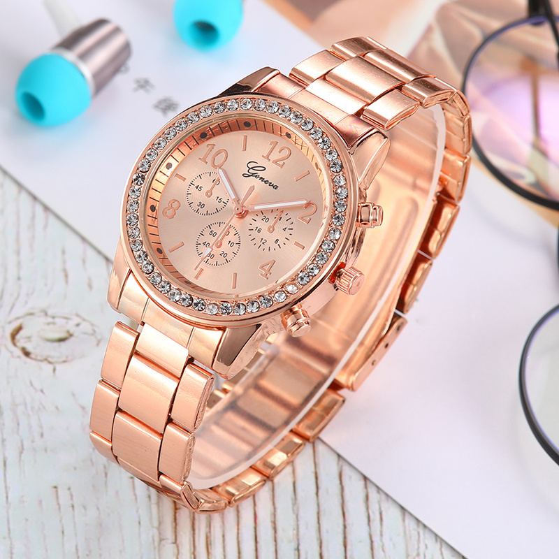 Las mejores ofertas en Relojes de Pulsera de Oro Rosa Mujer Casual