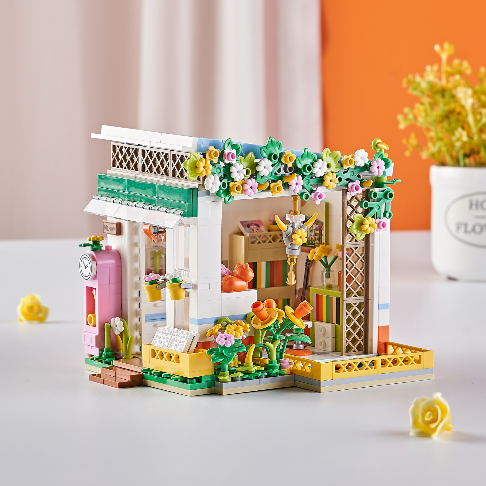  MENYORD Mini Brick - Juego de bloques de construcción para  fiestas de cumpleaños infantiles, figuras de juguete de payaso mágico, el  mejor regalo para niños a partir de 6 años, nuevo