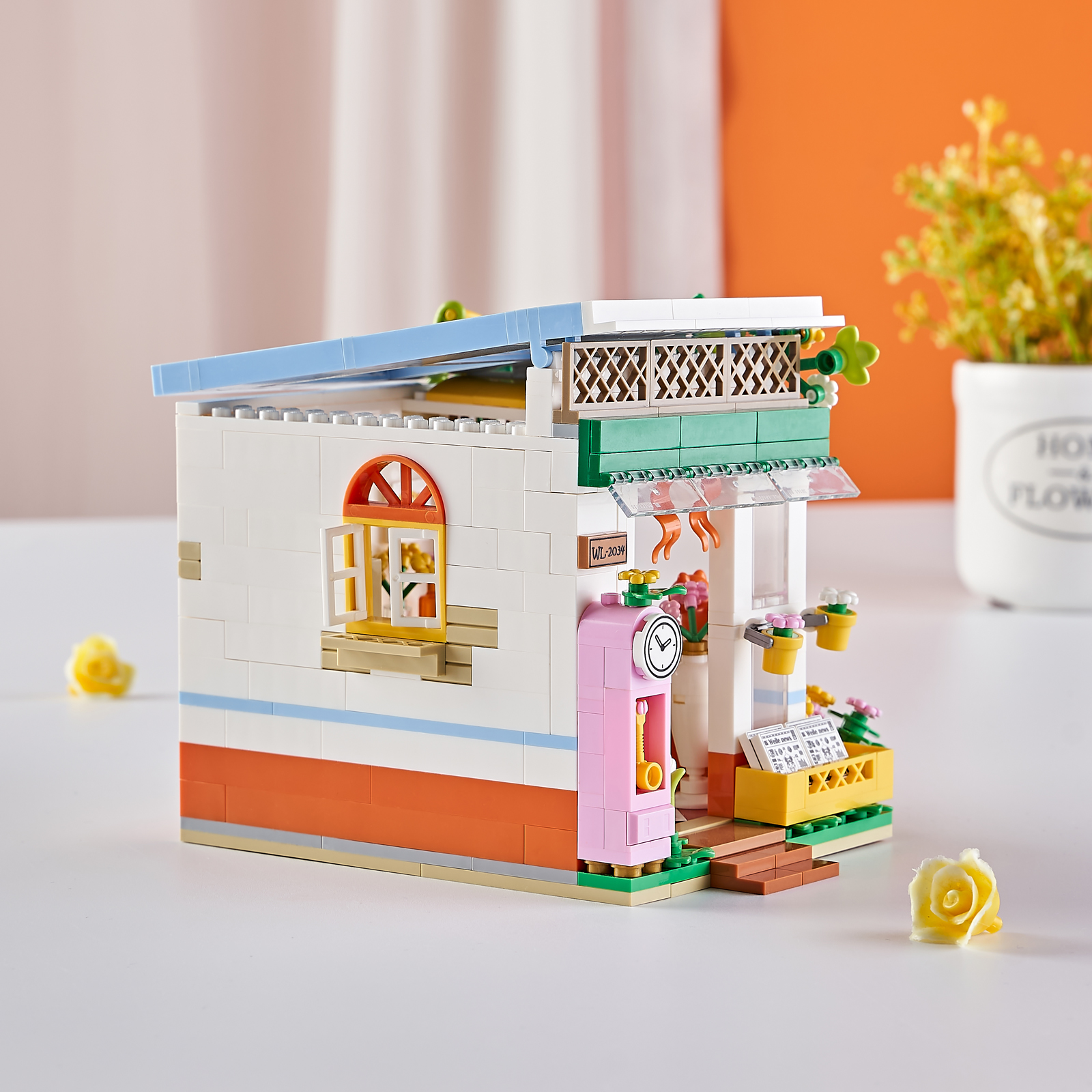  MENYORD Mini Brick - Juego de bloques de construcción para  fiestas de cumpleaños infantiles, figuras de juguete de payaso mágico, el  mejor regalo para niños a partir de 6 años, nuevo