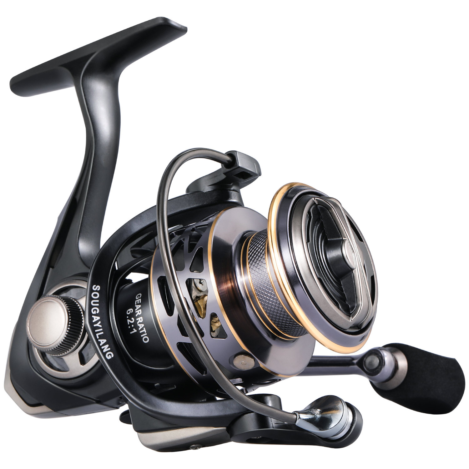 Sougayilang Spinning Fishing Reel Ultra Smooth 12+1BB Fishing Reel