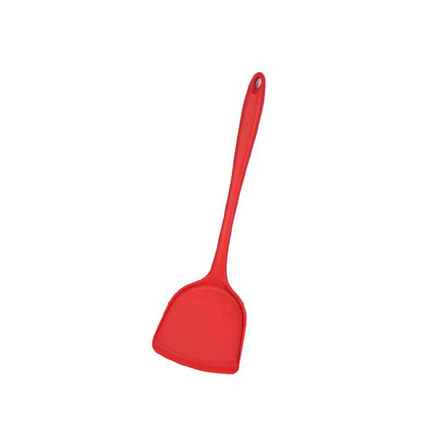 1pc Silicone Turner Stainless Steel Handle Wide Mouth - Temu