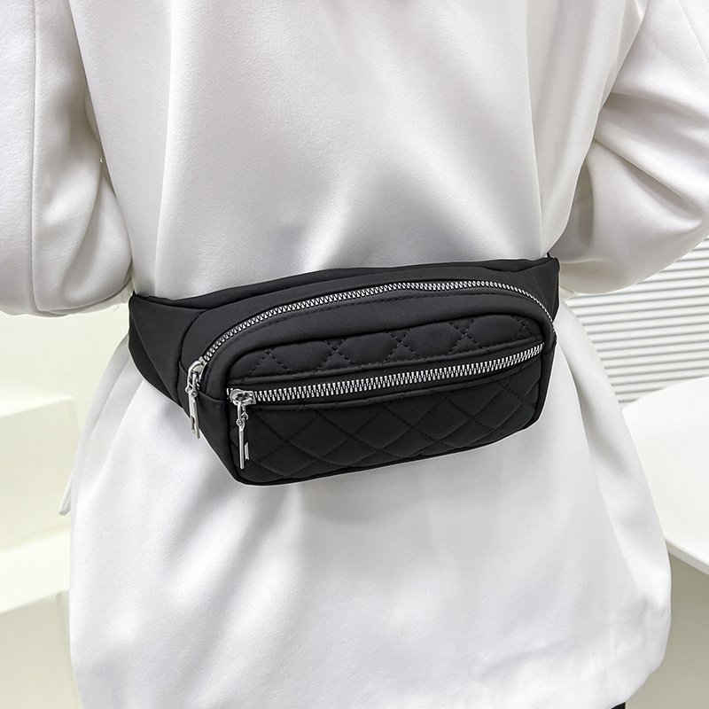 Waterproof Adjustable Belt Mini Chest Bag, Zipper Buckle Multifunctional Fanny  Pack, Pu Leather Ivory White Waist Bag - Temu