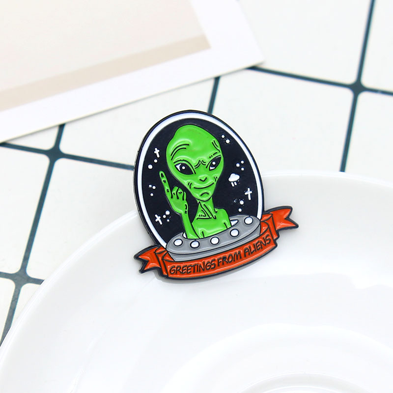 Alien Crew Pin Enamel Pins Gift For Friends