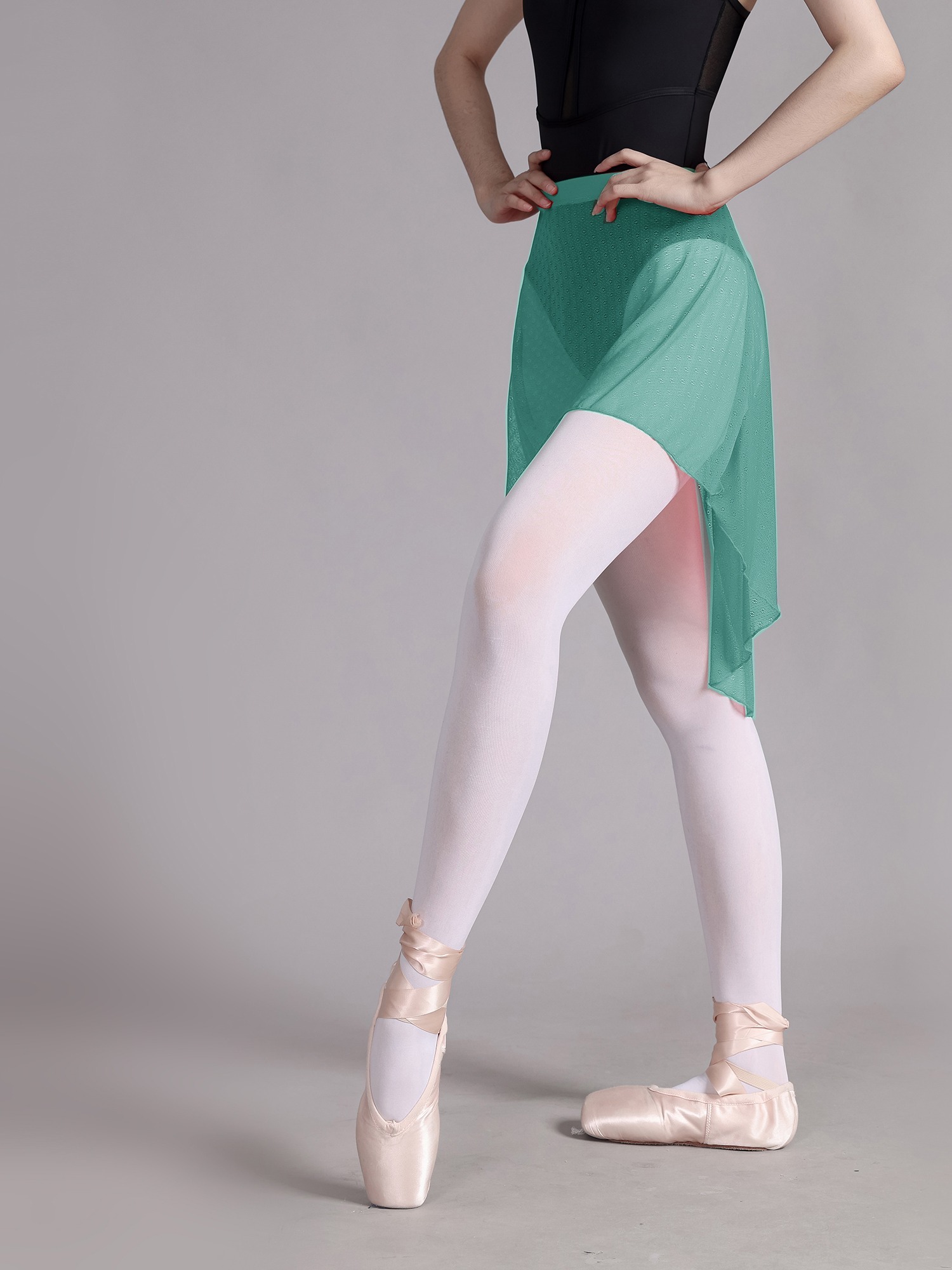 Womens Dance Skirt Ballet Mesh Skirt Solid Color Elegant - Temu