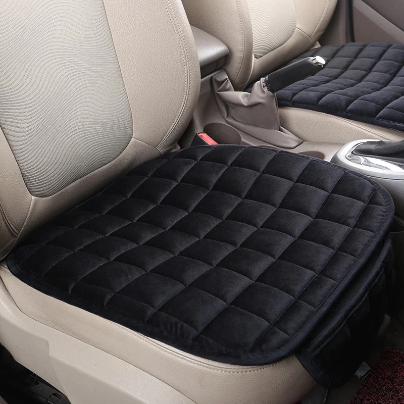 Multiple Colors Car Seat Cover With Soft Fabric And Plaid Design Comfort  Memory Foam Back Seat Cushion Seat Pad - Temu