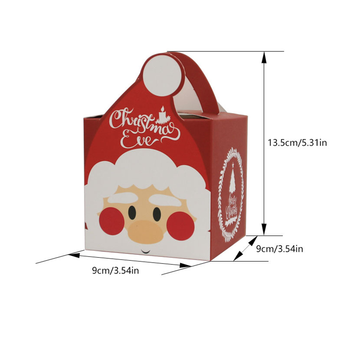 1 Set Weihnachtsgeschenkbox Partygeschenkbox Weihnachtsmann - Temu Germany