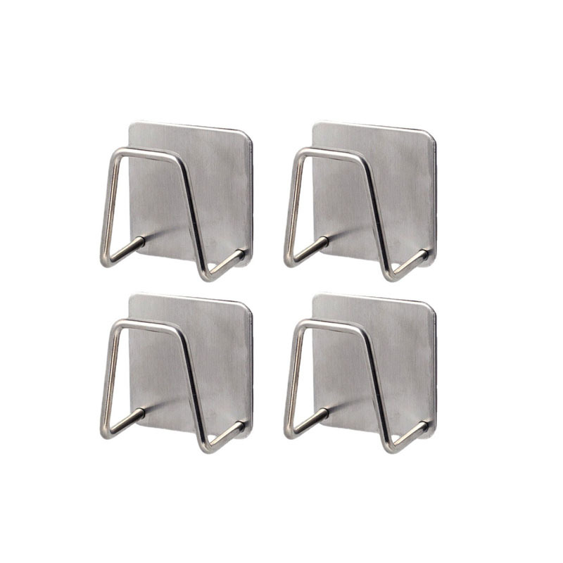 Wall Mount Sponge Holder Stainless Steel Sink Drain Rack