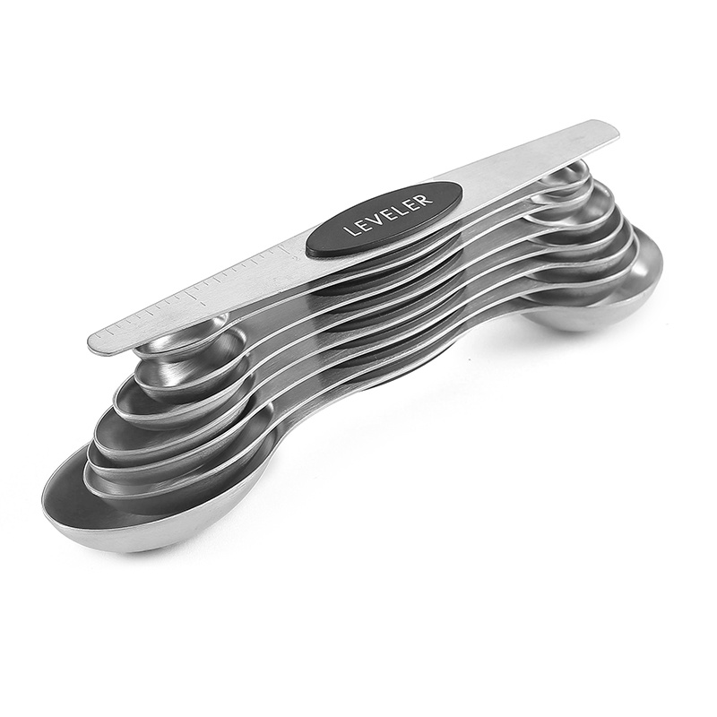  Magnetic Measuring Spoons Set of 7 Stainless Steel