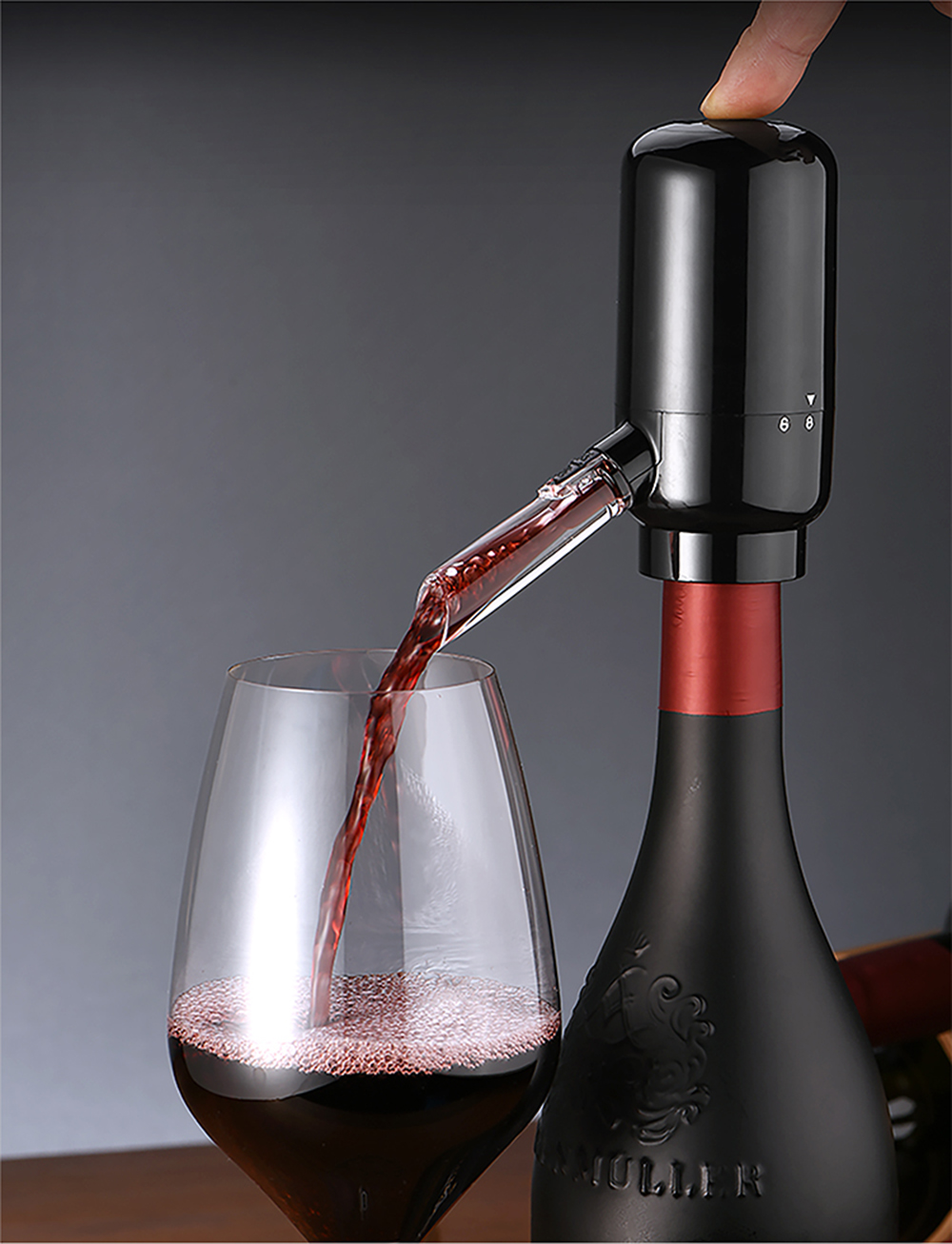 Decanter elettrico per vino con base decanter aeratore - Temu Italy