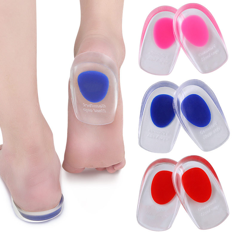 HBD SALES Silicone Foot Sole Cooling Gel Pad, Leg Insoles Pain