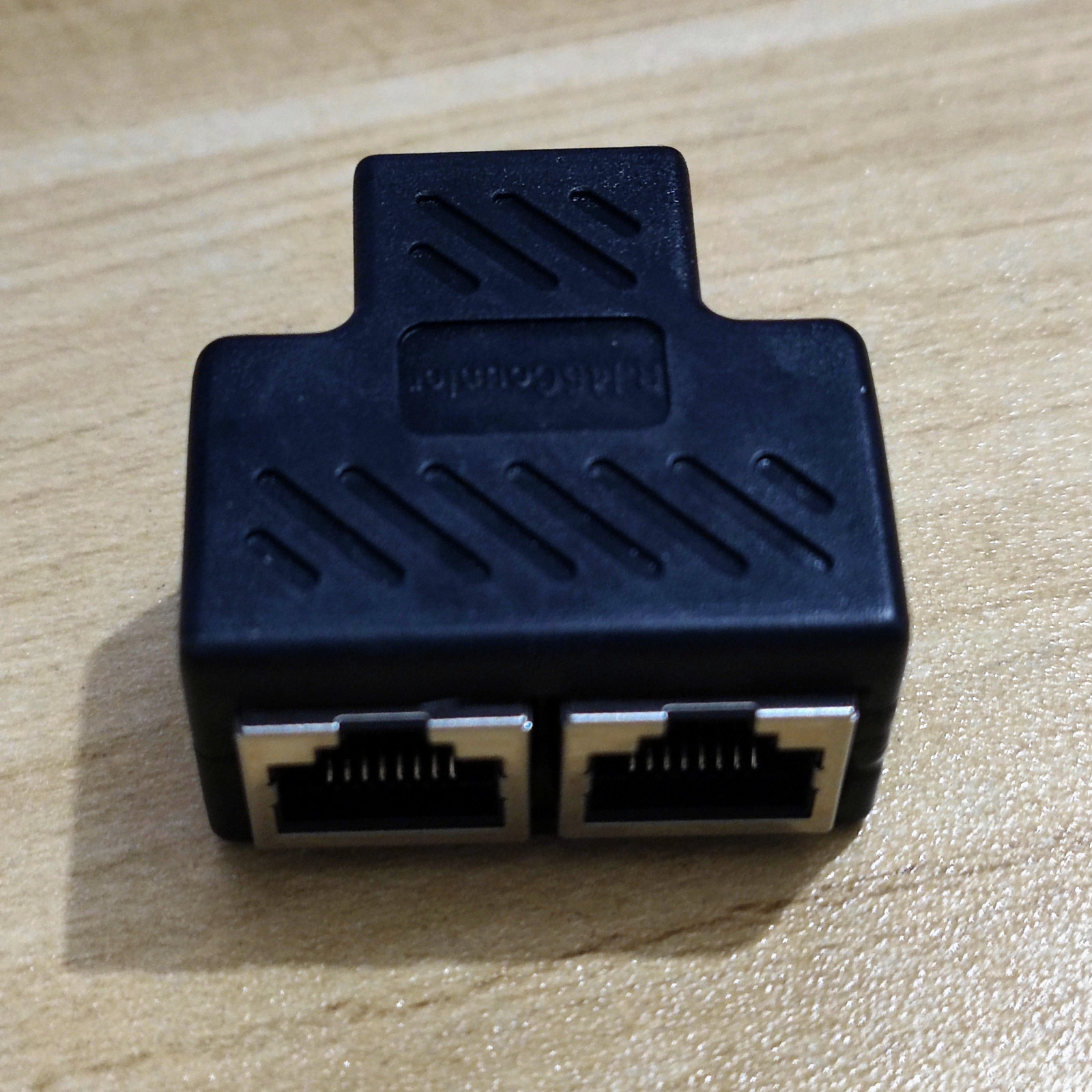 Adaptateur de connecteur séparateur Ethernet RJ45, 1 à 2 voies