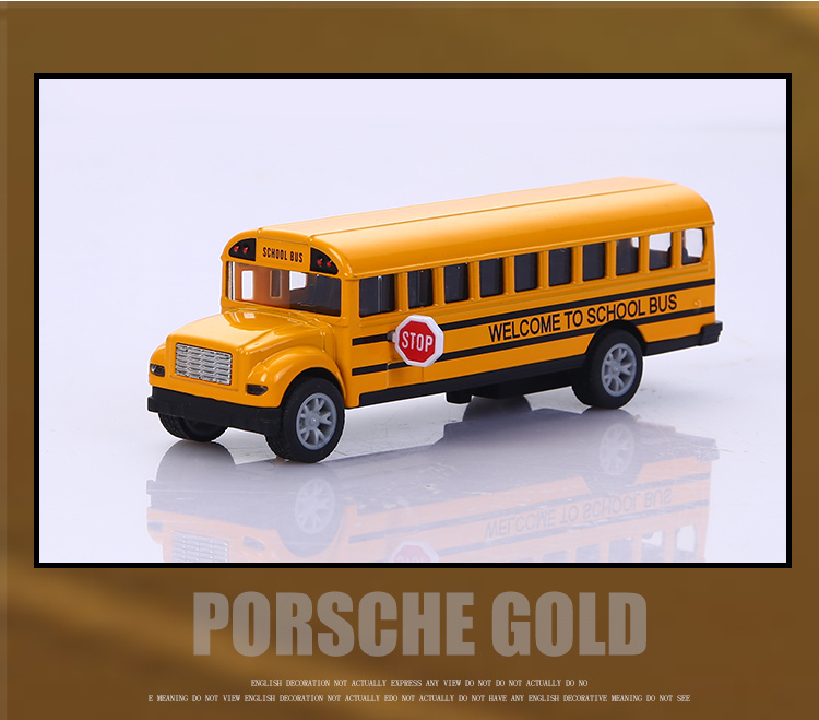 Acheter Talos alliage retirer modèle de Bus scolaire Collection véhicule  enfants voiture jouet