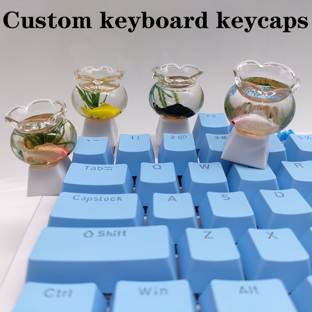 Nuevas teclas personalizadas para teclado mecánico, clásicas, retro,  lindas, transparentes, magnéticas, esc + 1.5u tab