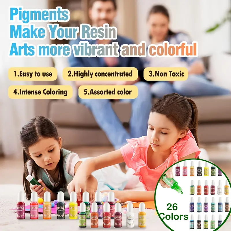Epoxy Resin Pigment 26 Colors Translucent Concentrated Resin - Temu