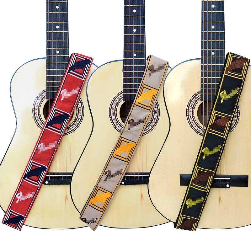 BestSounds Guitar Strap for Acoustic, Electric Bass Guitars with Pick  Holders for Men Women and Kids