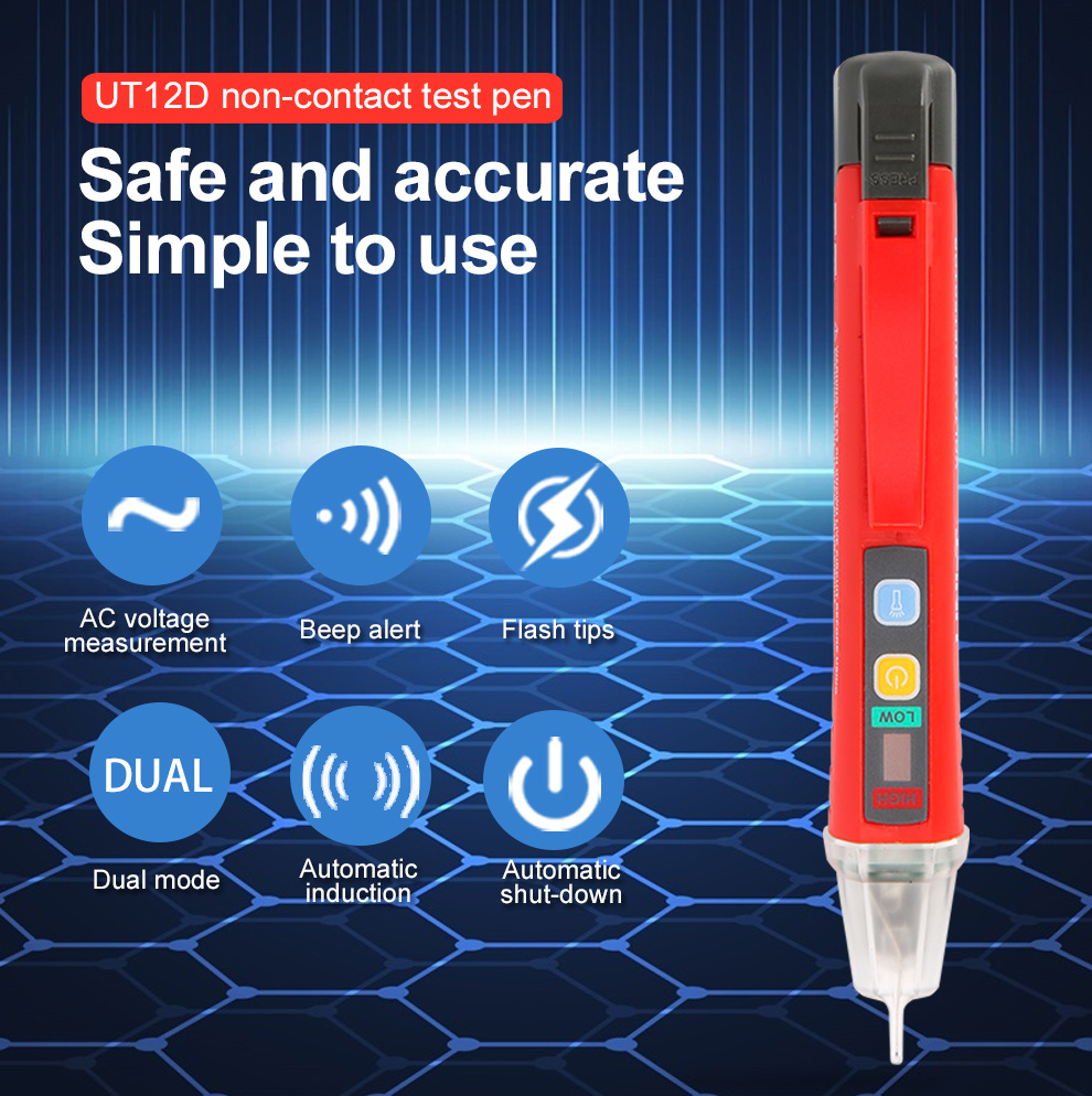 Ac Voltage Detector High Sensitivity Non contact Test Pen Temu