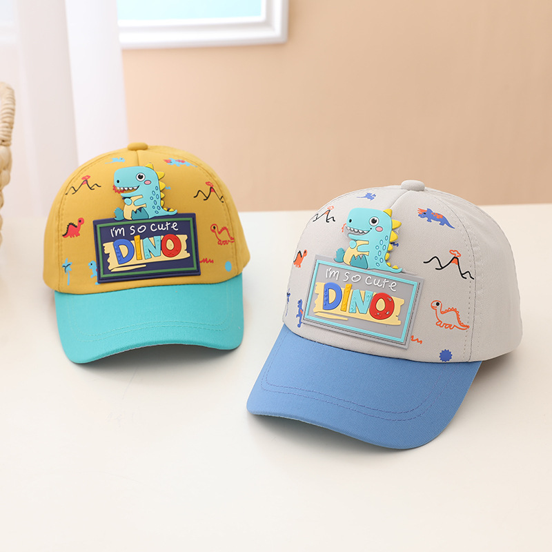 Kids' Dino Printed Baseball Hat - Cat & Jack™ Navy Blue