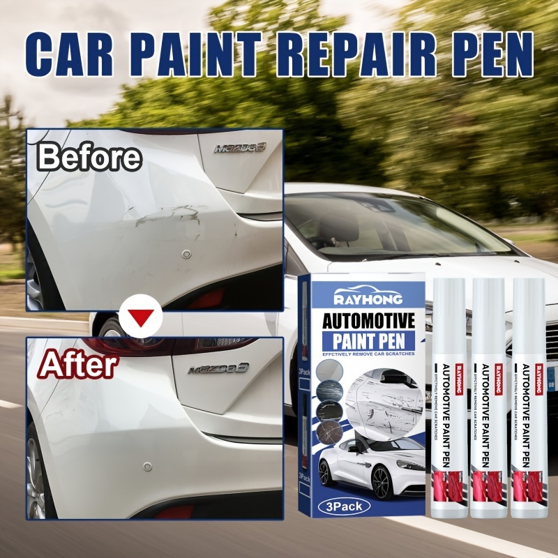 RAYHONG Automotive Paint Pen Car Scratch Repair Pen Car Scratches Swirls  Removal Pen - White Wholesale