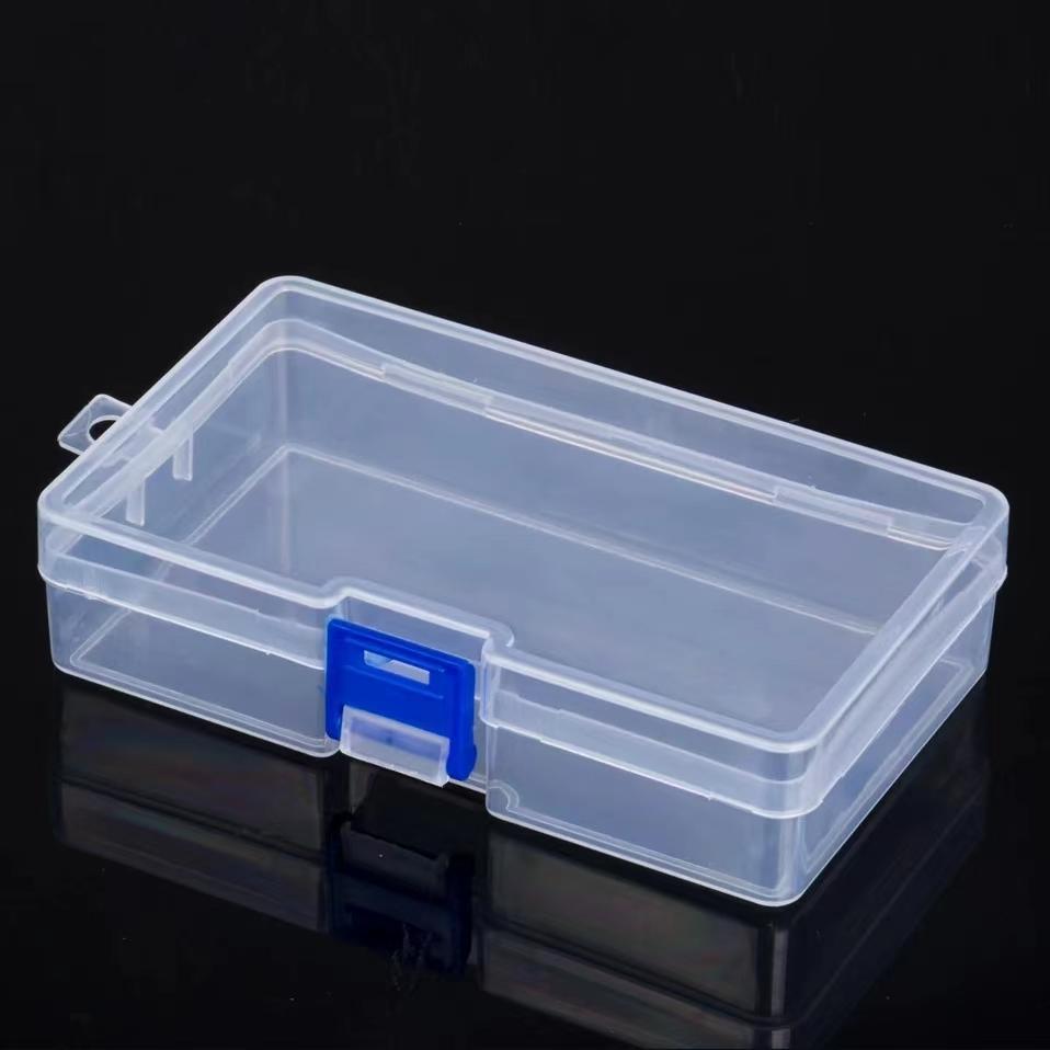 Mini Storage Box Clear Lidded Small Plastic Box For Trifles Parts Tools Storage  Box Jewelry Display