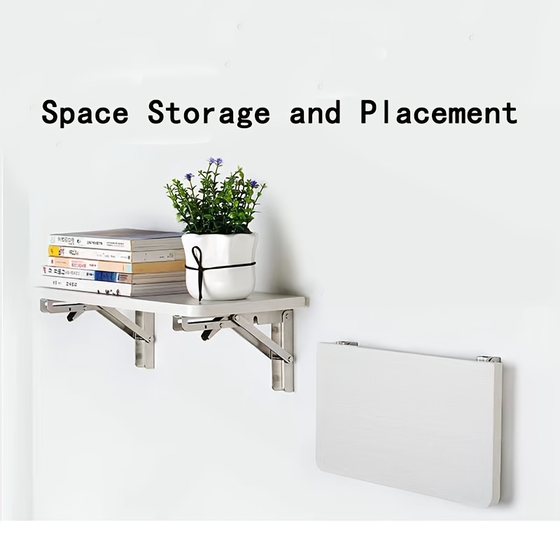 2pcs 20'' Folding Shelf Brackets Max Load 550lb Heavy Duty 304