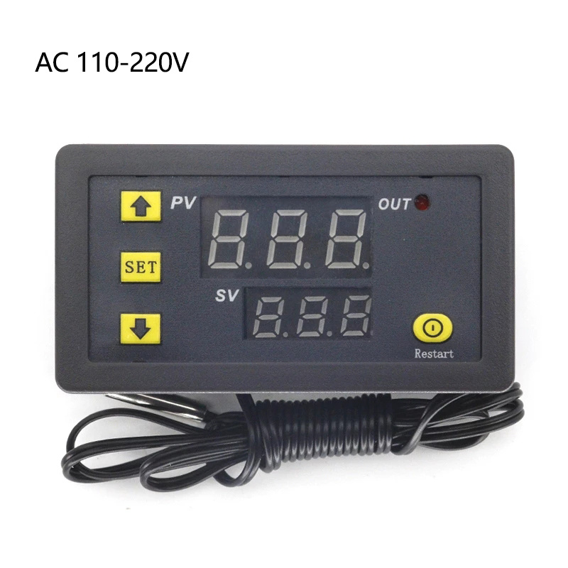 12v 24v Ac110 220v Digital Temperature Control Led Display - Temu