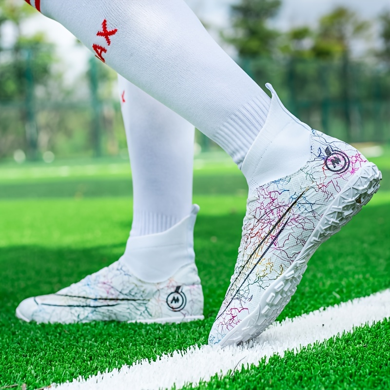 Comfortable Non-slip Professional Turf Soccer Cleats, Soft And Lightweight  Training Football Shoes - Temu