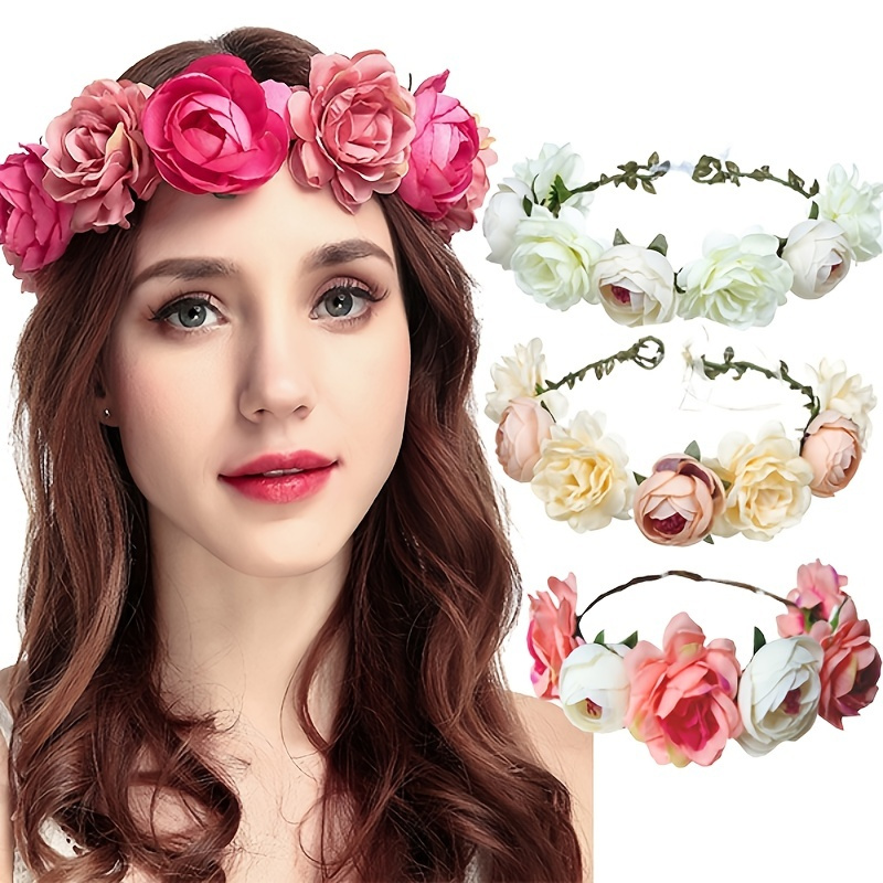 Flower head deals garland