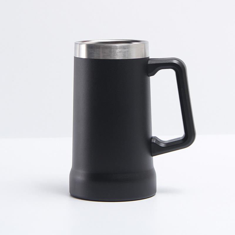 1pc, Bullet Beer Mug With Pistol Handle, Stainless Steel And Resin Coffee  Mug, 400ml/13.5oz Gun Coffee Cups, Vintage Water Cups, Summer Winter Drinkwa