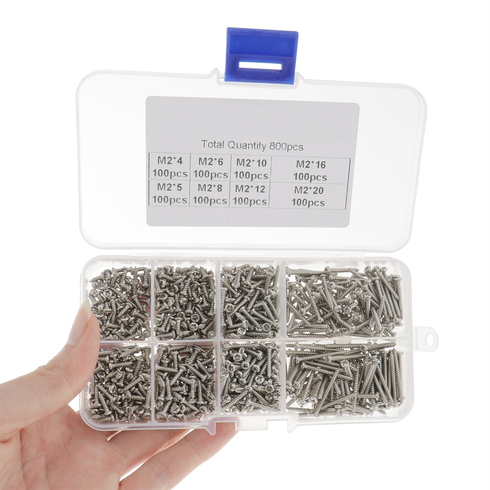 Assorted Kit Stainless Steel, Flat Head Selftapping Screws