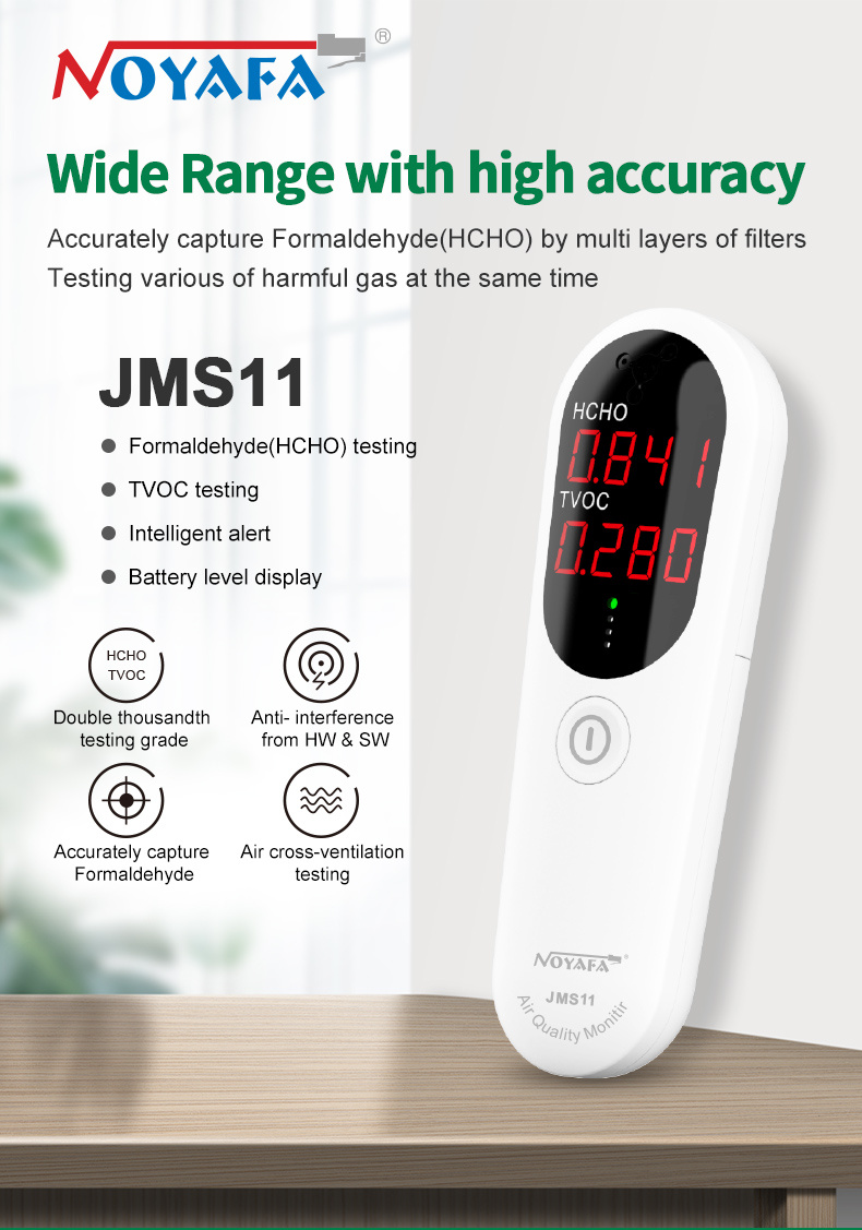 Air Quality Monitor Indoor Home Air Quality Tester Analyzer - Temu