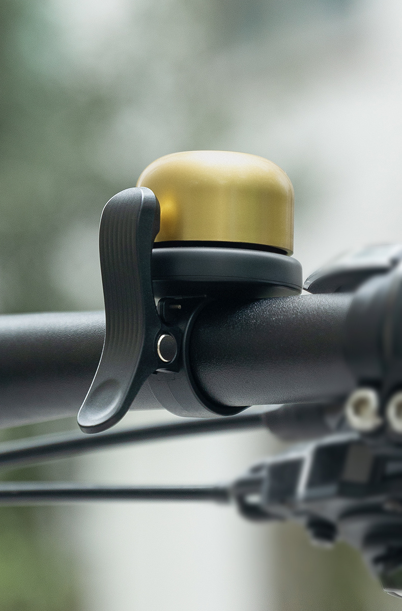 Rockbros Bicycle Bell, Classical Stainless Bike Bell, Loud Horn Cycling