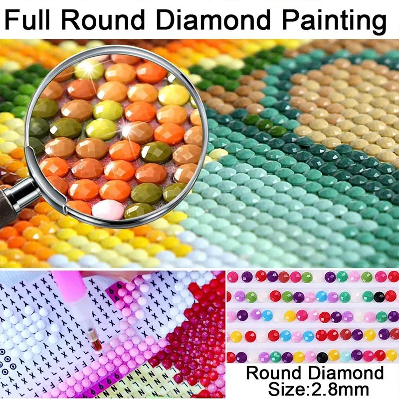 1pc DIY Diamond Painting 11 8 15 7inch 30 40cm London Bridge Fireworks Handcraft Home Gift Without Frame details 9