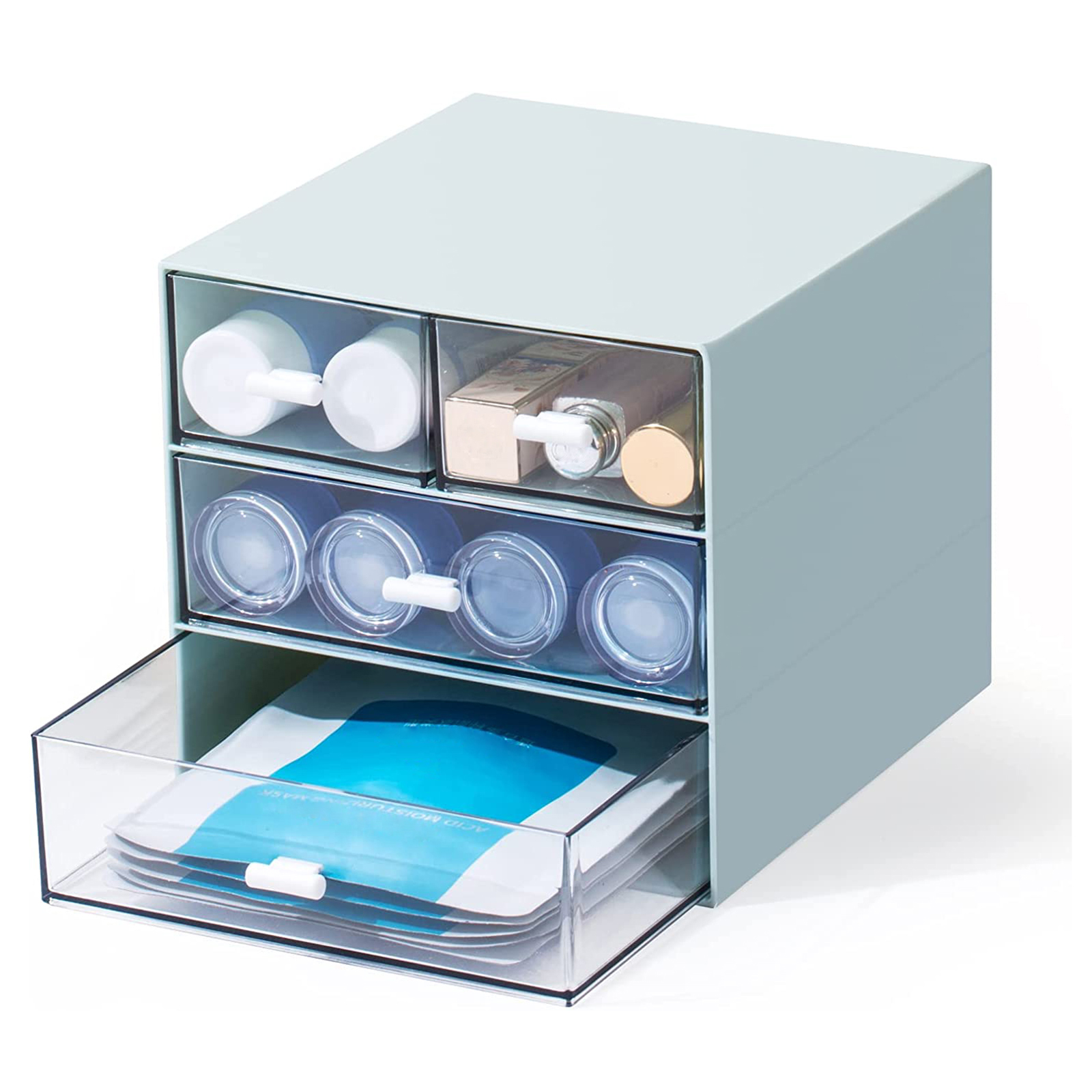 VerPetridure Clearance Desk Organizer Desk Storage Box with a  Drawer,Plastic Office Stationery Supplies Organizers,Desktop Organizer for  Home School
