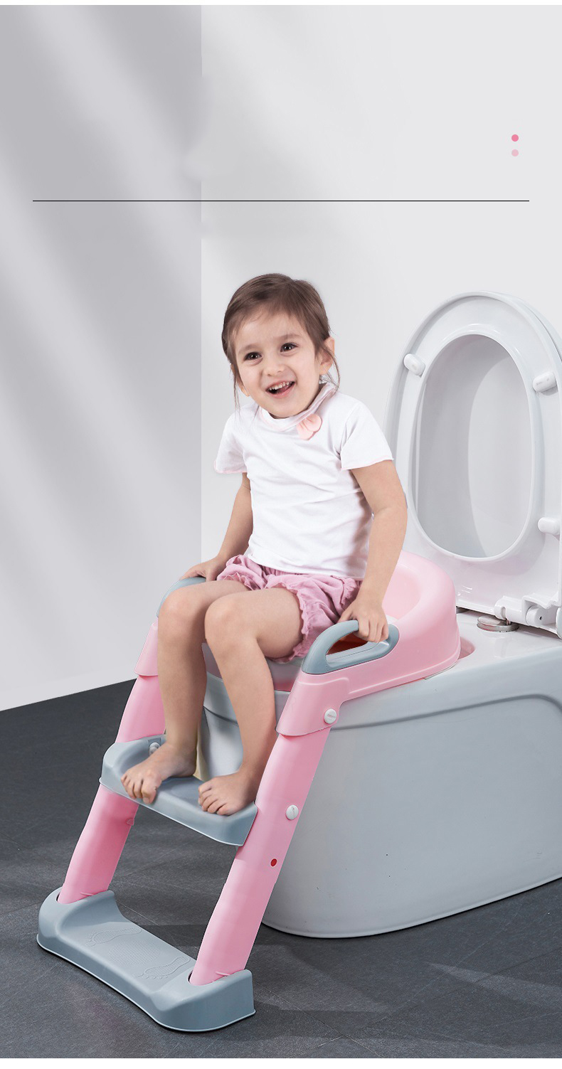 childrens step toilet seat childrens auxiliary toilet ladder details 10