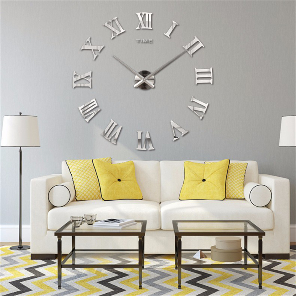 reloj pared moderno grande sin marco lecoolife / env gratis