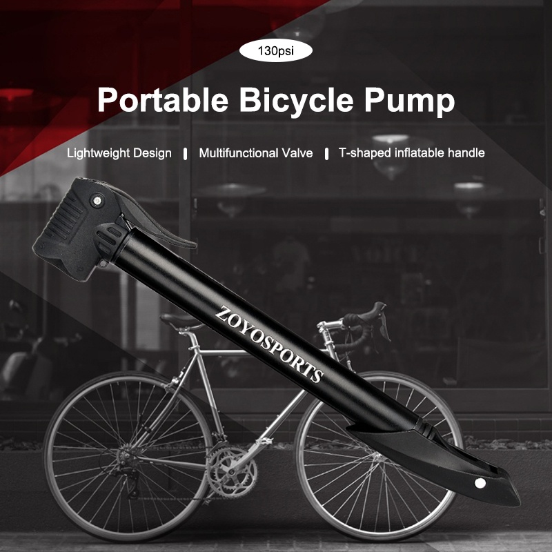 Mini bomba de bicicleta, inflador de neumáticos de bicicleta portátil,  bomba de aire con marco de montaje para bicicleta de carretera de montaña