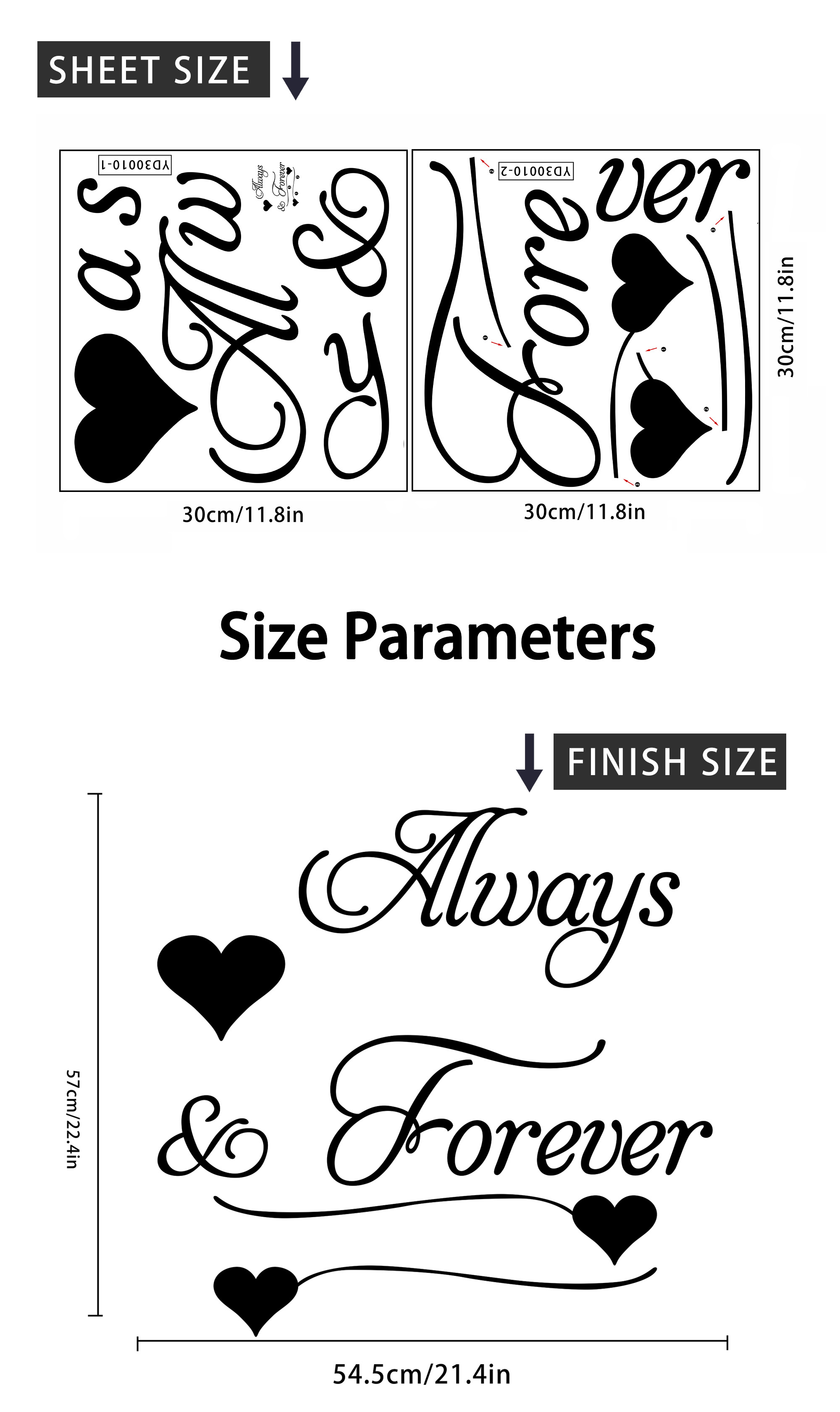 wall stickers decals removable vinyl living - {region_name}