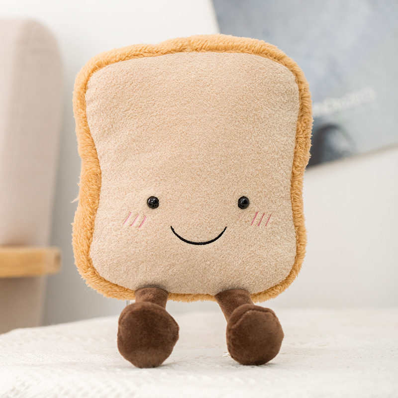 Adorable Cartoon Figure Pretzel Crossant Toast Bread Doll - Temu