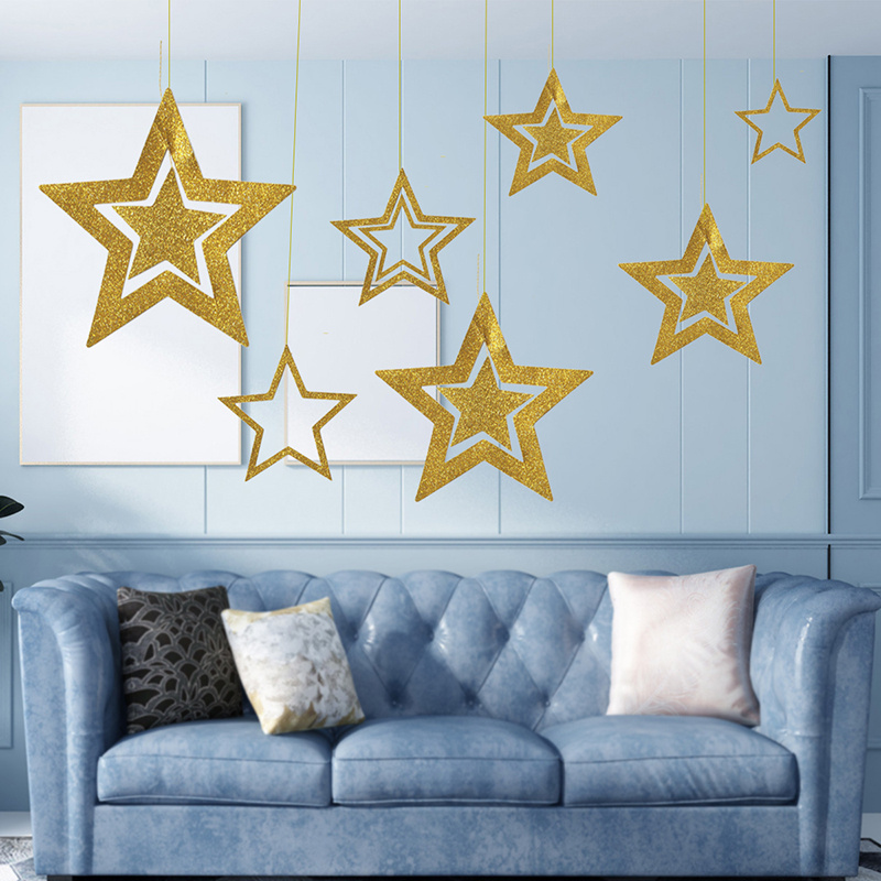 7pcs-pentagram Party Charm Decoration