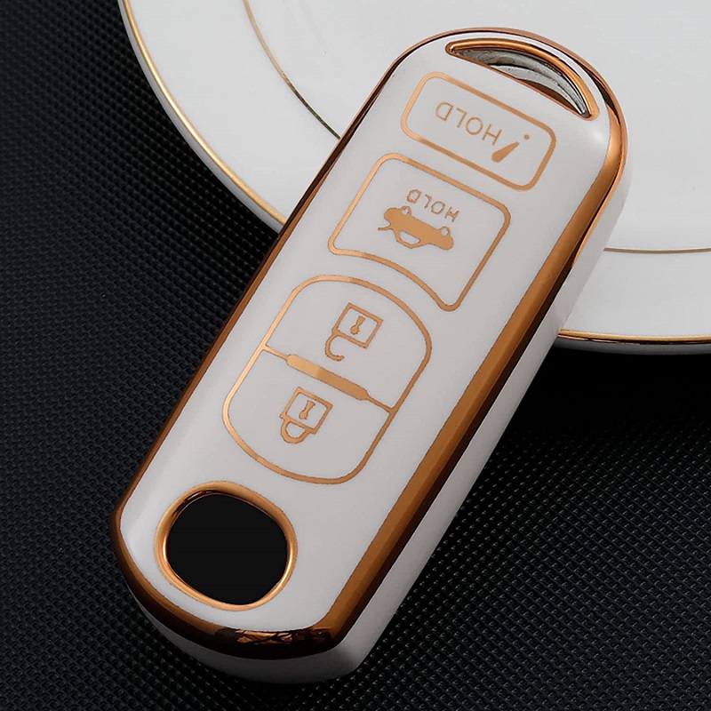 Premium Car Key Fob Cover 4 button Protection 6 8 3 - Temu