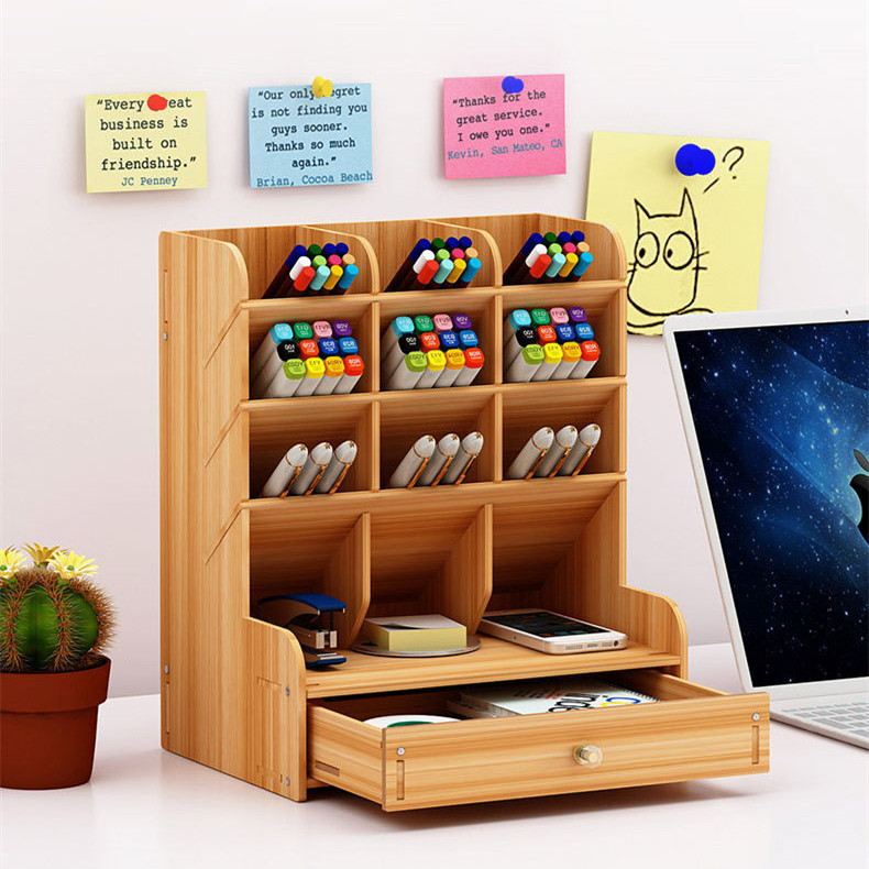 Bureau-organizer, perfecte bureauplank voor scharen, pennen, plakbriefjes  enz. 