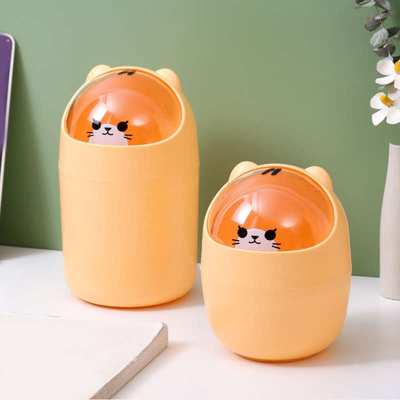 Garbage Bags Mini Trash Cans Desktop Office Trash Cans Home - Temu